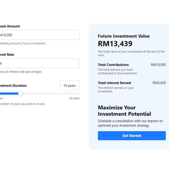 Fixed Deposit (FD) Calculator Malaysia 2026: Calculate Interest Rates & Returns
